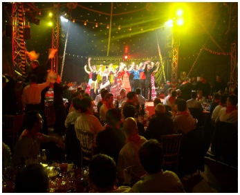 cabaret diner spectacle insolite original pour comité d'entreprise pour ce association collectivité groupe